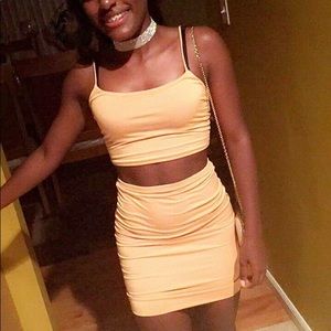 Two-Piece yellow set